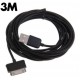 Cable usb a tablet samsung 3m