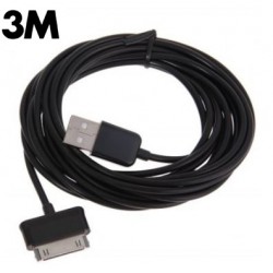 Cable usb a tablet samsung 3m