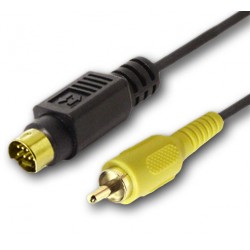 Cable 7 pines super video a 1 rca