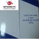 Cable de red utp cat 6e por caja 305m