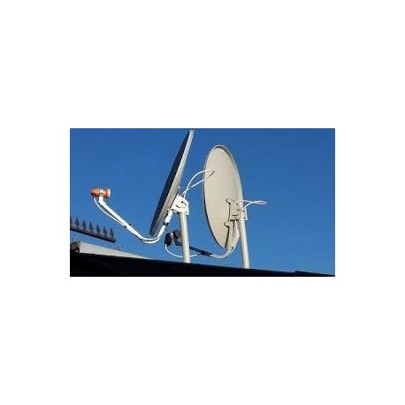 Instalacion satelital 2 puntos de tv (IKS)