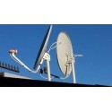 Instalacion satelital 3 puntos de tv (IKS)