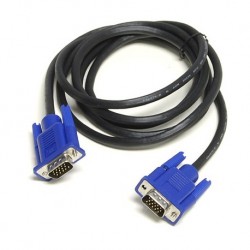 Cable monitor VGA m/M Medidas 5 mts