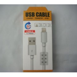 Cable usb a iphone 6 super calidad sync, 1,5m