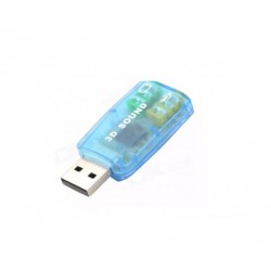 Tarjeta Adaptador Sonido Usb 3d Audio 5.1