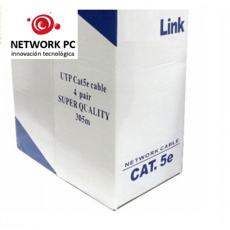 Cable De Red - Utp Cat 5e / 305mts