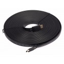 Cable hdmi plano 20m negro